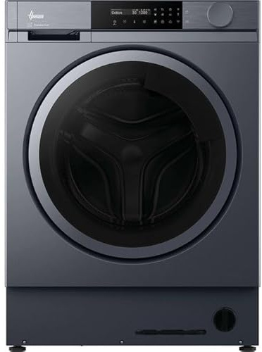 Hoover H-Wash 600 HBSI410CRL8GU-80 Integrated 10kg Washing Machine with 1400 rpm - Anthracite - A Rated