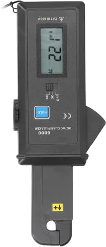 ETCR6000 Strömtestare, AC-strömtång Läckströmstestare 0mA‑60.0A 99 enheter Digital tångmätare/29617