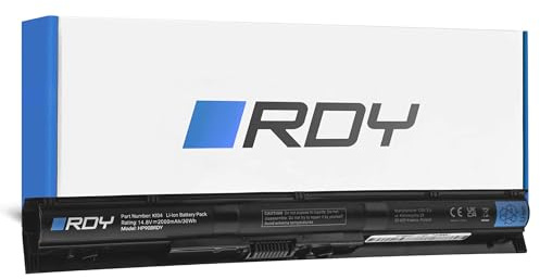 RDY Laptop Akku KI04 800049-001 800050-001 800010-421 HSTNN-DB6T Notebook Batterie für HP Pavilion 15-AB 15-AB250NW 15-AB250NG 15-AK057NW 15-AK066NA 17-G152NS 17-G152NW (Kapazität: 2000 mAh 14.8V)