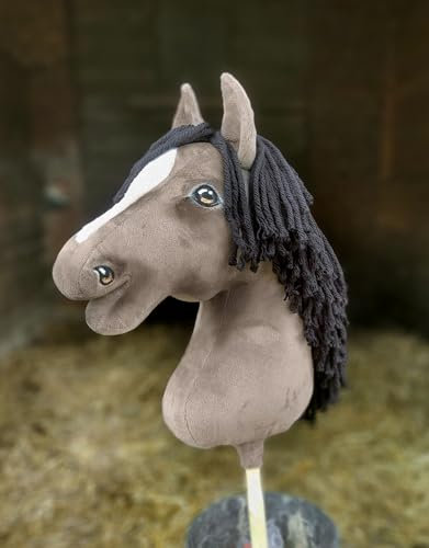 Hobby Horse Großes Pferd am Stock Premium - Mäuse A3