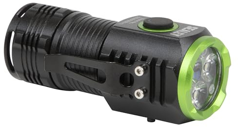 Sealey Super Beam 2500 Lumen Pocket Light Torch 24w Rechargeable Aluminium EDC