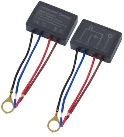 SIGANDG Interruttore Tattile per Lampada da Tavolo, Dimmer con sensore Tattile a 4 Vie, Dimmer, per Lampade da Tavolo, Lampade da Terra, Lampade da Parete e Lampade Decorative