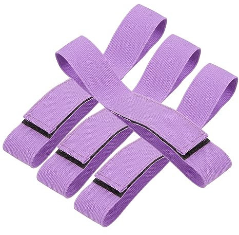 Sosoport 4stücke Elastische Bänder Für Perücken Pack Verstellbare Perückengürtel Fixierbänder Für Perückenkanten Perückenärmelbänder Riemen Für Perücken