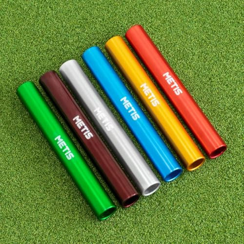 FORZA METIS-Staffelstäbe aus Legierung – Aluminium | Staffelstab für Junioren oder Senioren | Leichtathletik-Ausrüstung | Trainings- und Wettkampfausrüstung | [6er-Pack] (Junior (29cm x 2,8cm))