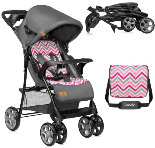 LIONELO Emma Plus Lightweight Foldable Pushchair 6-36 Months