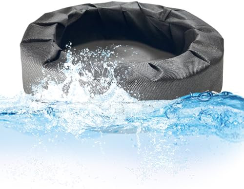 Schwimmender Pflanzentopf, Schwimminsel Teich Rund, Stoff Treibende Pflanzinsel Für Den Teich, Hydroponischer Schwimmender Teichpflanzer, Wasserpflanzenfischbarriere Schwimmende Insel Für Garten