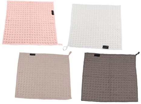 CALLARON 4piezas Paños De Cocina para Limpiar Tazas Platos y Encimeras Trapos De Limpieza para Cafeteras Platos y Superficies De Cocina