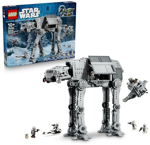 LEGO Star Wars Imperial Remnant AT-AT with INT-4-75454 | Leksak för barn från 10 år, byggsats med actionfigur, 7 minifigurer inkl. The Mandalorian och Grogu, present, 1453 delar