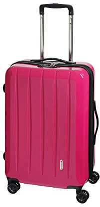 CHECK.IN London 2.0-4-Rollen-Trolley 75 cm pink