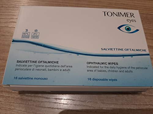 3X TONIMER LAB - Salviettine Oftalmiche per l'Igiene Quotidiana - 48 SALVIETTE