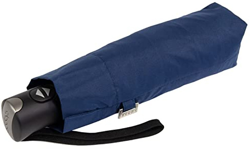 Doppler Damen Taschenschirm Magic XS Carbonsteel mit Auf-Zu-Automatik - navy