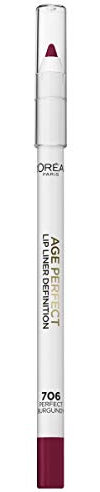 L'oreal Paris Age Perfect Delineador de Lábios Tom, 706 Perfect Burgundy