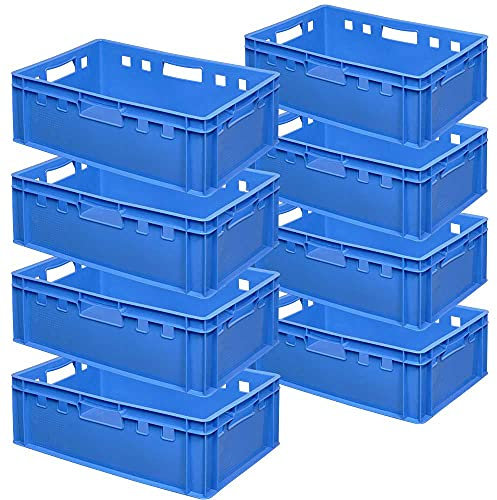 BRB 8x Fleischkasten E2, LxBxH 600x400x200 mm (blau)
