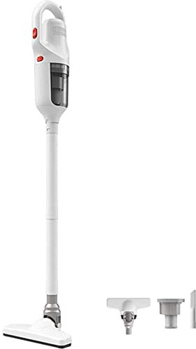 Samnuerly Aspirateur Vertical 14KPa Vac sans Sac à Main avec capacité de bac de 0 6L et Filtre à Main Filaire pour Tapis Poils d'animaux
