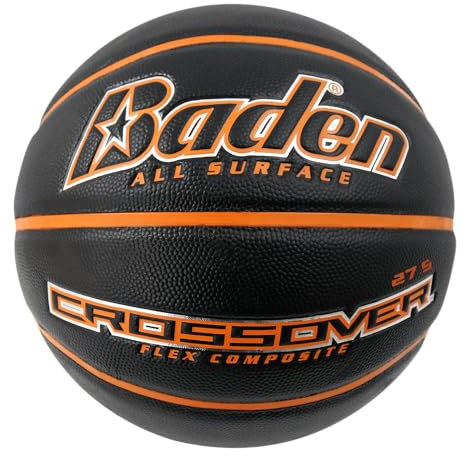 Bad Crossover basket för barn och vuxna – för utomhus och inomhus – fritidsboll för alla ytor, 5