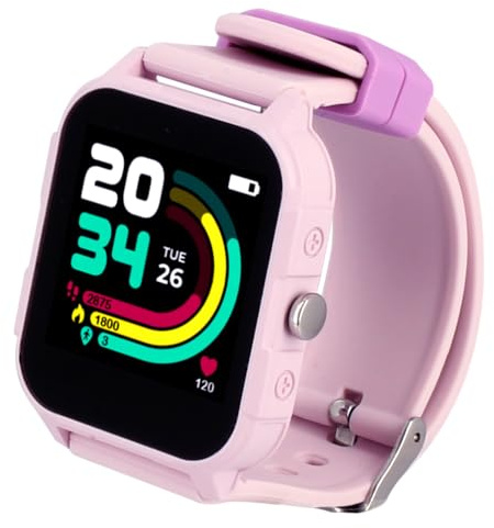 Kurio - Montre connectée Rose - A partir de 6 Ans | Smart Watch pour Enfant et Adolescent - recommandée par Gulli