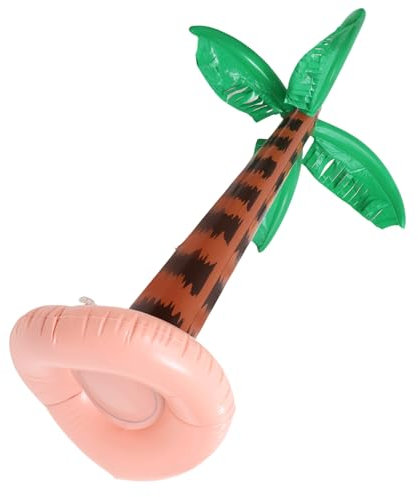 COSMEVIVI Aufblasbare Kokosnussbaum-Dekoration Für Sommer Poolpartys Großer Lebensechter Party-Accessoire Einfach Zu Befüllen Und Langlebig Für Fotos Und Veranstaltungen