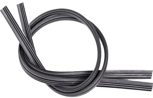 HUHNGNBZPM Essuie-Glaces Recharge d'essuie-Glace sans Support en Caoutchouc 2 pièces 6mm 24 ou 26 Pare-Brise sans Cadre Recharge d'essuie-Glace pour fenêtre Avant D'essuie-Glace Fenêtre
