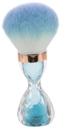 VALICLUD Cleaning Brush Soft Bristle Large Nail Art Cleaner Nail Powder Brush for Dust Removal