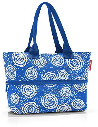 reisenthel shopper e1 RJ Umhängetasche Henkeltasche Strandtasche Tasche, batik strong blue (4070)