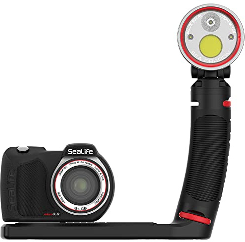 SEALIFE Micro 3.0 Pro Dual Beam Set with Sea Dragon 3000SF Pro Dual Beam 3000 COB LED Lumens Photo-Video Light and Micro 3.0 Underwater Camera