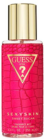 Guess Sexy Skin Sweet Sugar Fragrance Mist Women 8.4 oz, silver/navy