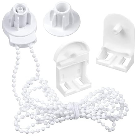 Luckious Brand Plastic Roller Blind Repair Kit - Child-Safe 25mm Spare Replacement Kit for Roller Blinds, Ideal Roller Fittings for Curtain Rods and Blackout Brackets