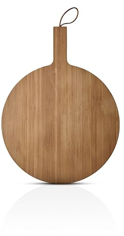 Eva Solo | Nordic Kitchen Schneidebrett Ø 35 cm Bambus | Ideal für die Zubereitung von Speisen und zum Servieren | Bamboo