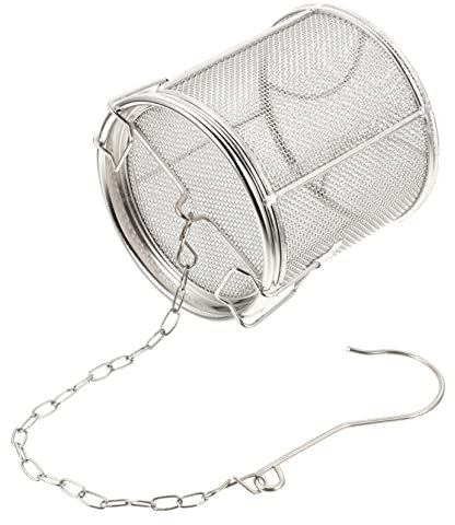 Homoyoyo Passoire à Épices Acier Inoxydable Infuseur Assaisonnement Domestique Filtre Réutilisable Compact Marmite Portable Sans Fuite