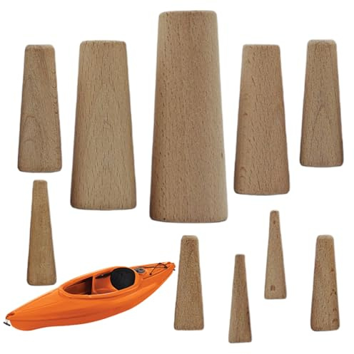 Tappo di scarico per barca, in legno morbido, affusolato, per barca, tappo portatile per pompe di sentina, meccanici, banchine, navi, lago, yacht, capitani di pesca