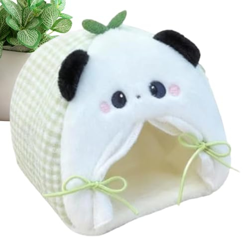 Puppenbett - 10x10x20cm Mini-Puppenzeltbett | Miniaturmöbel-Spielset | Mini-Spielbetten Für Wohnzimmer, Zuhause, Fantasievolles Spielen, Stofftiere, Innen-Desktop-Display
