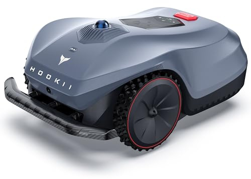 HOOKII Neomow X SE Tondeuse robot sans câble de délimitation, jusqu'à 3000㎡, cartographie 3D LiDAR SLAM+Vision Fusion, aucune station RTK requise, avec module 4G et GPS, hauteur de coupe 30-85 mm