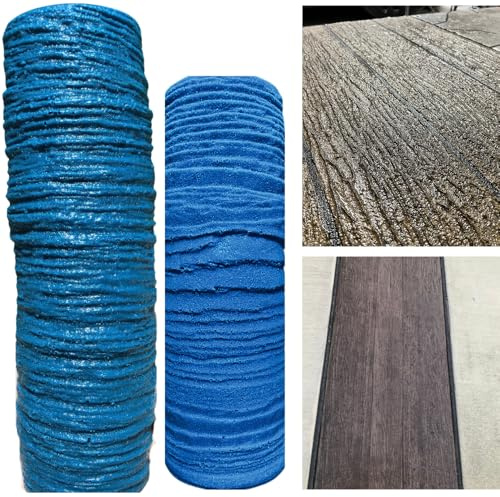 Medium Wood Grain & Exquisite Barnwood Concrete Stamping Texture Roller And Masonry Forms Set, Original Designs By SBC! The Contractor & Homeowner Favorite Most Pristine Wood Patterns Since 2005.
