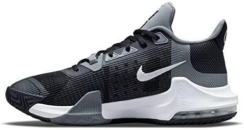 NIKE Damen Cq9382 Basketballschuhe, Schwarz Weiß Cool Grey 001, 42.5 EU