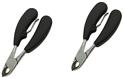 Healifty 2 Pz Tagliaunghie Taglia Cuticole Forbice Per Cuticole Pinza Per Cuticole Mascella Forbici Per Unghie Pesanti Strumento Per Manicure Per Unghie Strumenti Per Manicure Maggiore