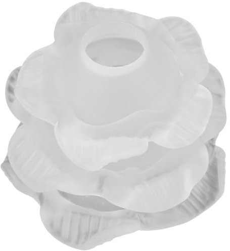 SEWOART Glass Petal Wall Lamp Shade E14 Small Frosted Replacement Lampshade Decorative Glass Cover for DIY Wall Light Accessories