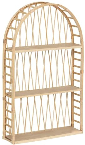 ATMOSPHERA CREATEUR D'INTERIEUR - Mensola da Parete in bambù Beige Anahi 74x45cm