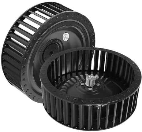 Angoily 2pcs Replacement Wind Wheel for Kitchen Range Hood Hood Wind Wheel Metal Material