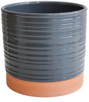 Ivyline Pot de Fleurs en céramique Motif Jacinthe des Bois Taille M