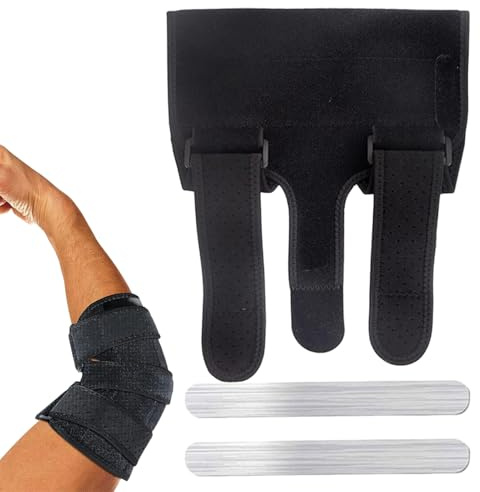 Acunny Férula Para El Túnel Cubital - Estabilizador De Codo Ajustable Y Transpirable - Protección Ergonómica Ajustable Y Transpirable Con Relleno Para La Recuperación De Las Mujeres Para Usar