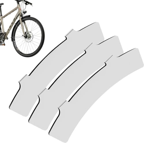 JUGUTA 3 Stück Fahrrad Scheibenbremsen,Einstellhilfe Aus Edelstahl Präzises Blatt Für Mountainbike Bremsscheiben,Fahrrad Zubehör Bicycle Brak,Einfache Bremsbeläge Einstellung Anpassungswerkzeu