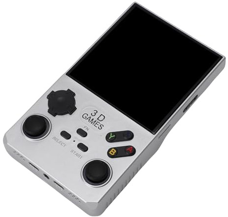 VBESTLIFE V40 Max Retro HANDELD Game Console, 8 Go + 256 Go, émulateurs Intégrés 49+, écran HD de 4,0 Pouces, Batterie de 4000mAh, Console de Jeu Vidéo Portable (Silver)