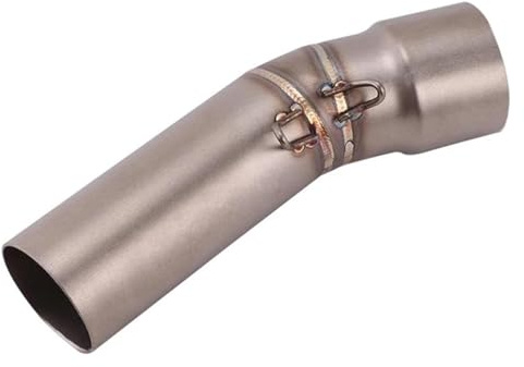 moto silenziatore posteriore Per BMW F650GS F700GS F800GS F800R F800GT 2009-2016 Tubo Di Scarico Per Motocicletta Collegamento Centrale Slip On Silenziatori Finali(Stainless Steel)