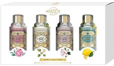 4711 Floral Collection Eau de Cologne Miniaturenset, 4 Düfte, 4 x 8 ml
