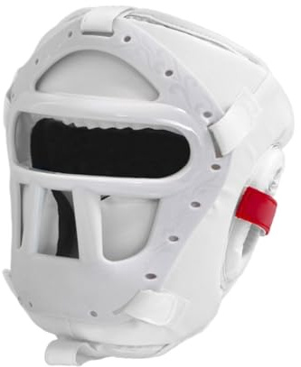 Milageto Karate-Kopfbedeckungen, Box-Kopfbedeckungen, professioneller Kopfschutz, Boxhelm für Grappling, Kampfsport, Kickboxen, Muay Thai, L