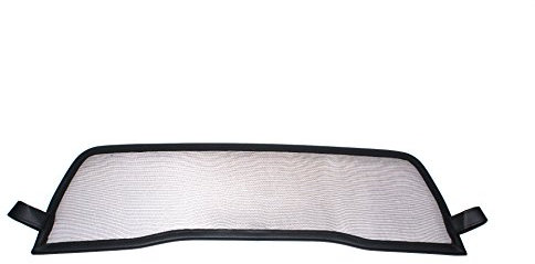 GermanTuningParts Déflecteur de Vent pour Fiat 124 Spider (à partir du 2015) - Noir | Filet Anti-Remous Coupe | Déflecteur d'air