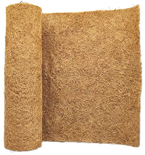 SUNYAY 40x100 cm en Fibre de Coco Naturelle Apis Reptile Terrarium Linner Litières pour Reptiles, Serpents, Tortues, Lézards et Insectes