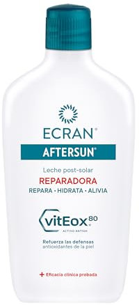 Ecran Aftersun Leche Post-solar Hidratante Y Reparadora - 400ml, Blanco, Almond