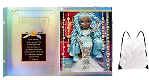 Rainbow High Rainbow Vision Kostümball Puppe – Mode Sammler Puppe – 27,9 cm (Robin Sterling)