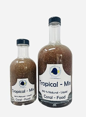 Coral-Reef Tropical-Mix Futter für Aquarienfische und Korallen (Flüssigfutter 200 ml)